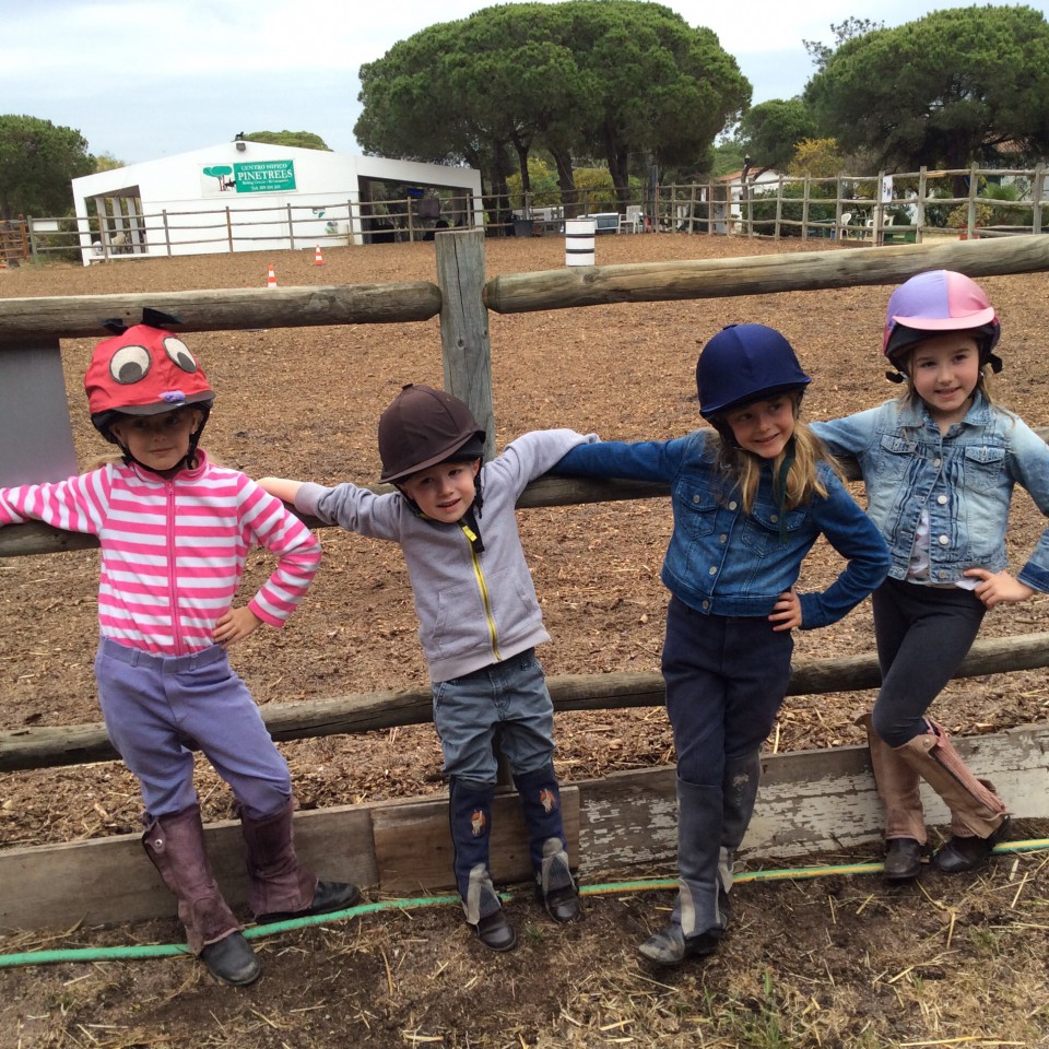 Pinetrees can kit you out with all the riding gear: jods, boots, hats and chaps, so you will certainly feel like a rider.